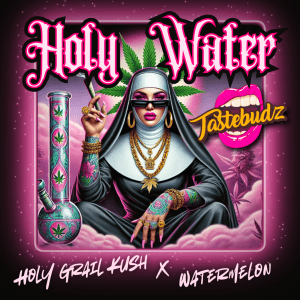 Tastebudz Genetics Holy Water Strain | Divine Watermelon Kush Cannabis Seeds UK