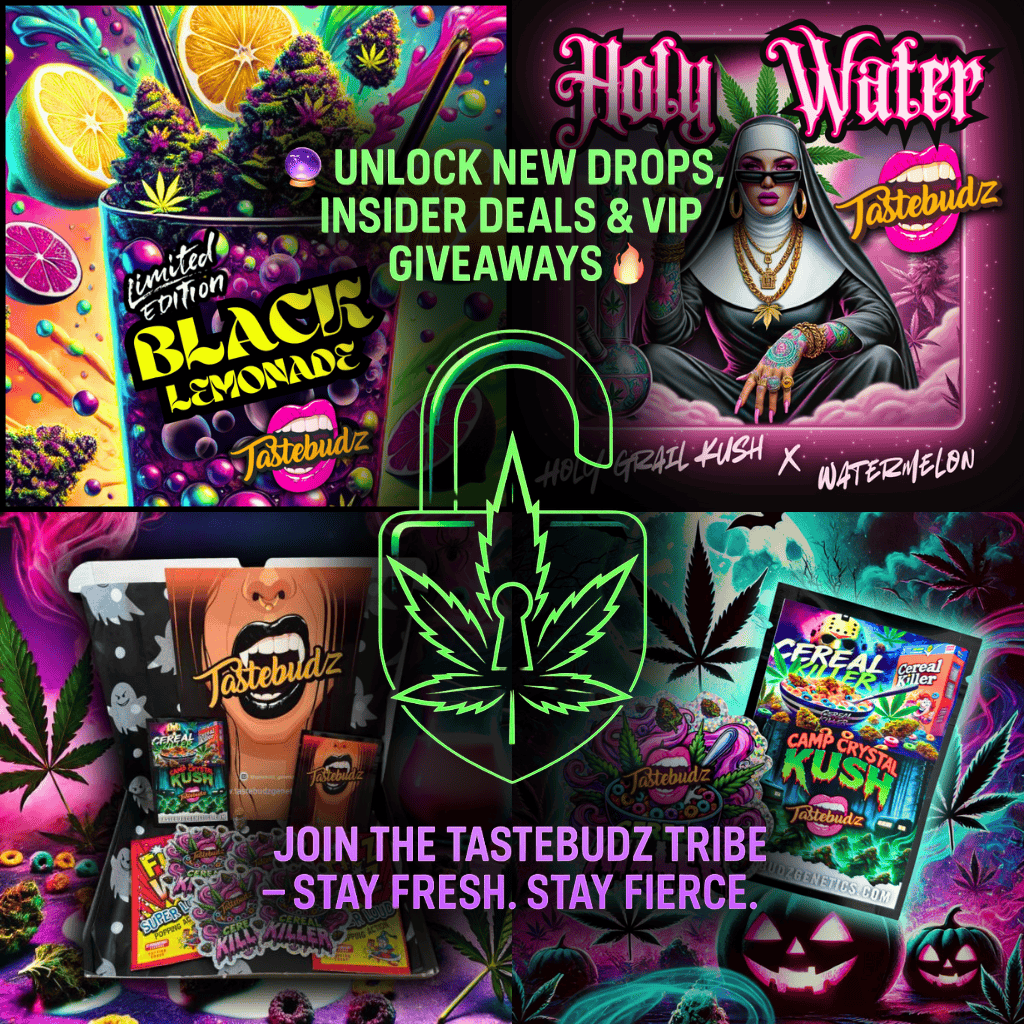 SUBSCRIBE TO TASTEBUDZ GENETICS CANNABIS SEEDS UK