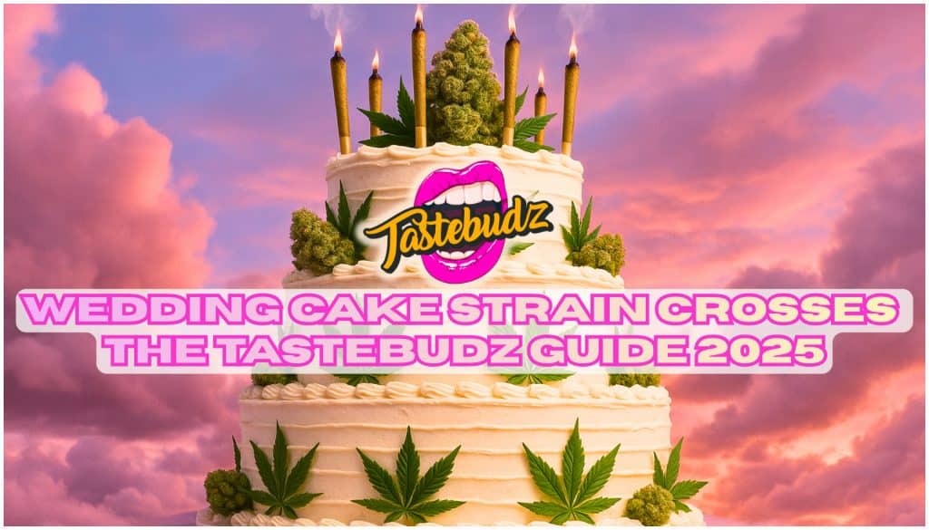 Tastebudz Genetics Wedding Cake Strain Family — modern dessert hybrids for flavour-focused seed collectors