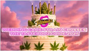 Tastebudz Genetics Wedding Cake Strain Family — modern dessert hybrids for flavour-focused seed collectors