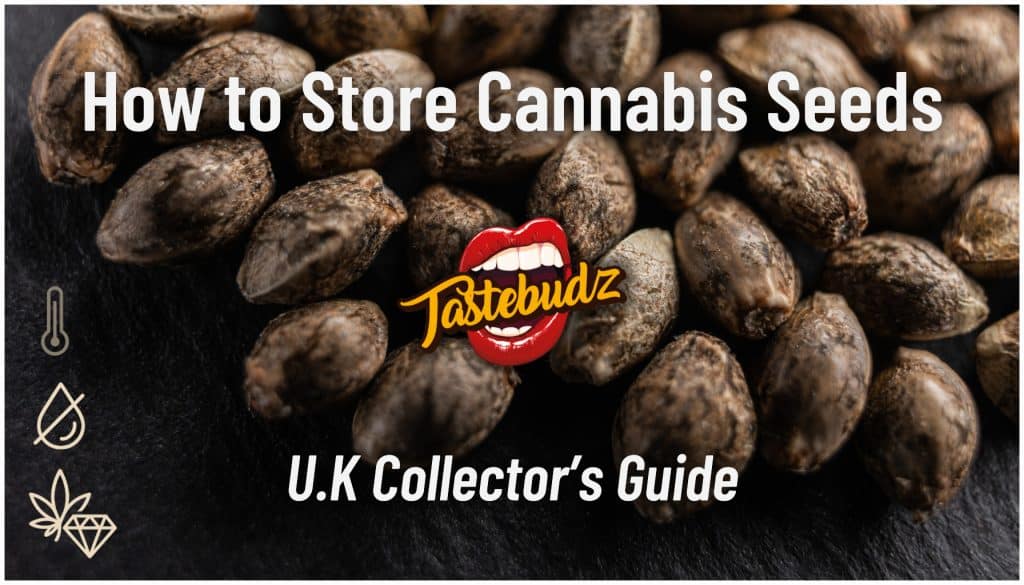 How to store cannabis seeds UK collector’s guide 2026 – Tastebudz Genetics