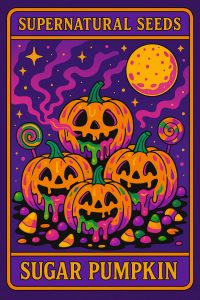 SUGAR PUMPKIN FEMINIZED CANNABIS SEEDS - SUPERNATURAL SEEDS UK LIMITED EDITION STRAIN