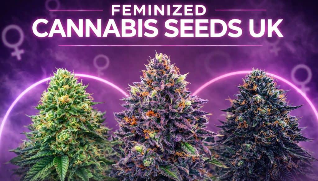 Feminized cannabis seeds UK – premium photoperiod strains from Tastebudz Genetics seedbank