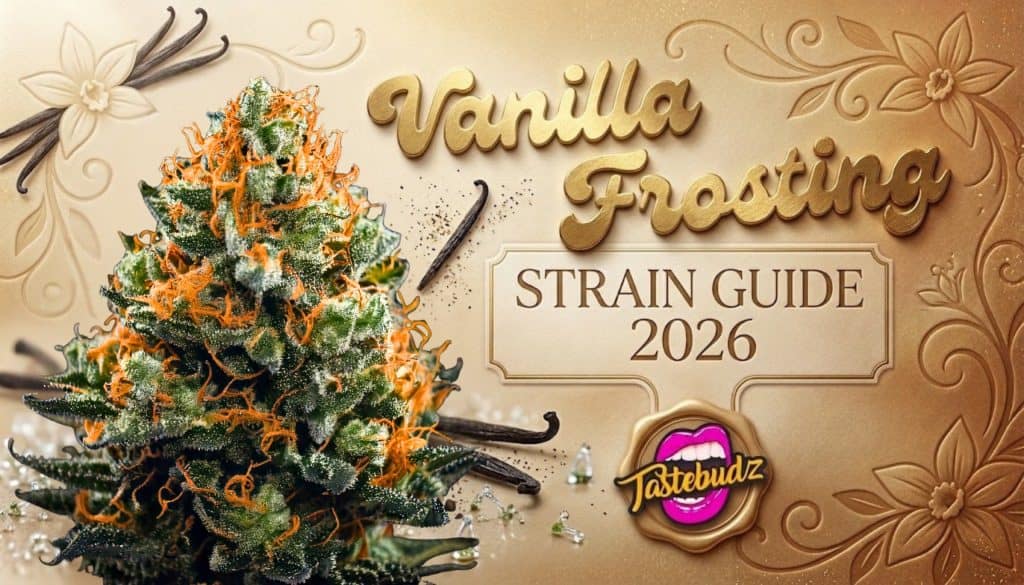 VANILLA FROSTING STRAIN GUIDE UK TASTEBUDZ GENETICS 2026